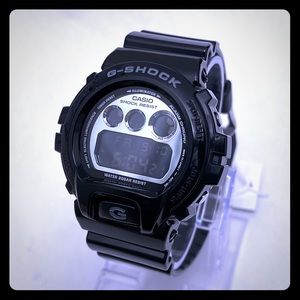 New G Shock Black Mirror -Metallic Men, s Watch
